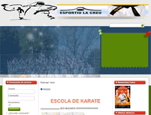 Tablet Screenshot of esportiulacreu.com